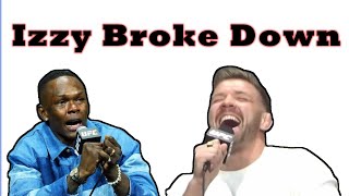 DDP Makes Israel Adesanya Cry at the UFC 305 Press Conference [upl. by Innoc19]