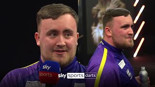 quotNow I can settlequot 😅  Luke Littlers reaction to QUALIFYING for the PL Darts playoffs [upl. by Turnbull]