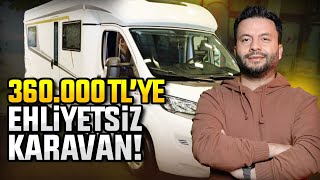 360000 TLye ehliyetsiz karavan Karavan fuarına gittik [upl. by Lurie]