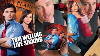 Tom Welling Live Signing  SMALLVILLE February 2024 [upl. by Edaj]