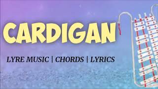 TAYLOR SWIFT  CARDIGAN  Lyrics  Lyre Chords [upl. by Anihpesoj]