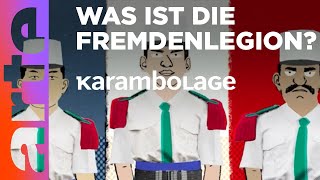 Die Fremdenlegion  Karambolage  ARTE [upl. by Hairem]