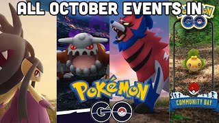 Reviewing October 2024 Pokemon GO Events [upl. by Laundes850]