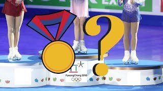 Quién se llevará las medallas en damas Pyeongchang 2018 en patinaje artístico sobre hielo [upl. by Eecrad]