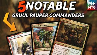 5 Notable Gruul PDH Commanders [upl. by Gilba]