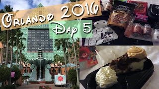 ORLANDO DEC 2016 DAY 5  WDW  Exploring the Swan and Dolphin  Mall Day [upl. by Mcgrody]