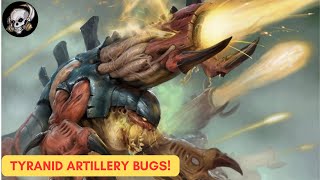 TYRANID ARTILLERY ORGANISMS IN WARHAMMER 40K LORE [upl. by Eesak929]