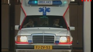 reportage ambulance GGampGD Nederland 1991 [upl. by Nyloc779]