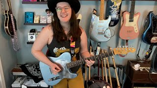 Fender Chrissie Hynde Signature Telecaster Demo and Review [upl. by Aneehs]