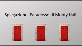 Spiegazione del paradosso di Monty Hall [upl. by Nimaynib]