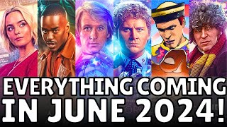 Every Doctor Who Item Coming in June 2024 The Doctor Who Merchandise Guide [upl. by Hobart]