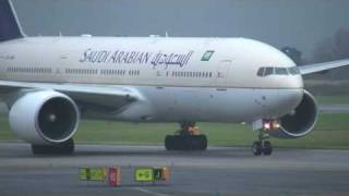 Manchester Airport  The View From Terminal 3  14th December 2009 [upl. by Melodee]