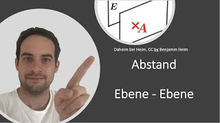 Abstand Ebene  Ebene  Hesse Normalenform  Daheim bei Heim [upl. by Hgielak]