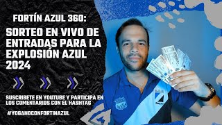 Fortin Azul 360 Sorteo de entradas en vivo para la Explosión Azul 2024 y novedades en Emelec [upl. by Ahsaele]