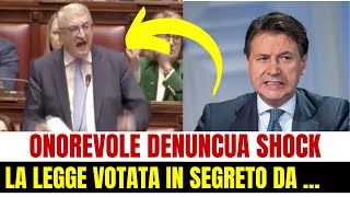 DENUNCIA SHOCK ALLA CAMERA ECCO LA LEGGE VOTATA IN SEGRETO DALLA SINISTRA CHE HA DISTRUTTO ITALIANI [upl. by Tersina]