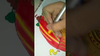 Bappa drawing easy art drawing bappa shorts [upl. by Nnair]