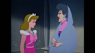 Cinderella 1950  Stepsisters tear Cinderella’s dress apart Serbian  VHS Voiceover [upl. by Keviv]