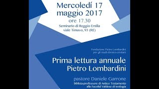 Daniele Garrone Lutero la Riforma e gli ebrei [upl. by Edee932]