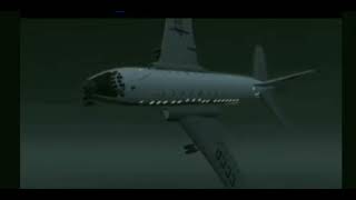 Aeroflot Flight 964  Crash Animation [upl. by Noj]