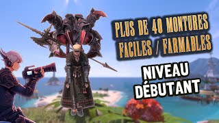 GUIDE POUR PLEIN DE MONTURES SUR FF14 [upl. by Aerua]