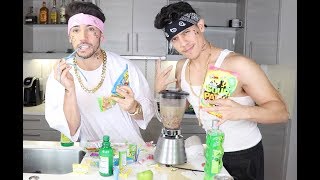 CHOLOS DO THE WORLDS SOUREST DRINK CHALLENGE [upl. by Alleoj96]