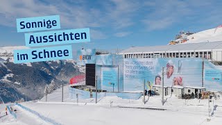 PhotovoltaikAnlage am Lauberhorn I Ski Weltcup Wengen I BKW [upl. by Prospero]