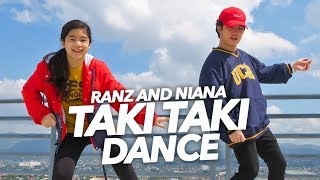 TAKI TAKI  DJ Snake Ft Selena Gomez Dance  Ranz and Niana [upl. by Dahsra]