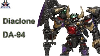 扭下公仔 Diaclone DA94 WARUDALEGION VAJRA Review [upl. by Krys135]