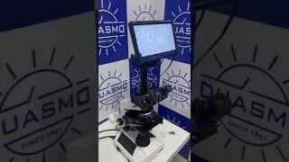 RESEARCH TRINOCULAR MICROSCOPE SP22 with 7quot LCD Screen  NonCoaxial  45° Head  Live Demo sp22 [upl. by Gnirps]