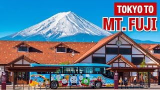 How to Get From Tokyo to Mount Fuji Transport Guide [upl. by Aerdnahs]