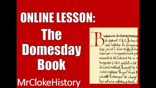 GCSE History  Saxons and Normans The Domesday Book 1086 [upl. by Araz731]