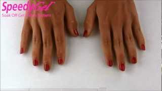 How to apply Gel Nail Polish SpeedyGel [upl. by Suirada]