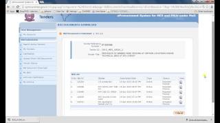 EPROCUREMENT TUTORIAL IN TAMIL 9 HOW TO DOWNLOAD BIDDERS DOCUMENTS FOR VERIFICATION FROM EPROCUREME [upl. by Enelym]
