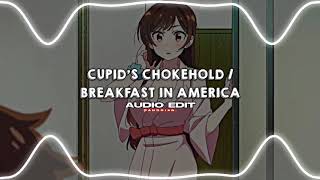 cupids chokehold  breakfast in america 「gym class hereos」  audio edit [upl. by Anialahs238]