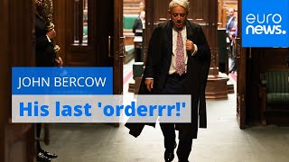 John Bercow Controversial House of Commons speaker John Bercow bows out after a decade [upl. by Dnumsed]