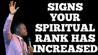 SIGNS YOUR SPIRITUAL RANK HAS INCREASED  APOSTLE AROME OSAYI MESSAGES [upl. by Bander]