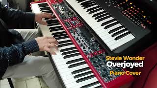 Overjoyed  STEVIE WONDER Piano cover [upl. by Beal943]