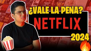 Así es NETFLIX 🤩❤️ ¡Recorrido🔥 ¿VALE LA PENA 2024 ¿Que hay ¡Catálogo y Precios [upl. by Htims]