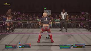 ECW Holly Hogan amp Evelyn Everett vs Los Guerreros [upl. by Nidnal]