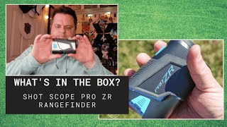 Unboxing the Shot Scope Pro ZR Rangefinder [upl. by Anelaj]