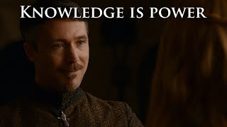 Game of Thrones  Littlefinger vs Cersei  Knowledge Is Power [upl. by Idarb]