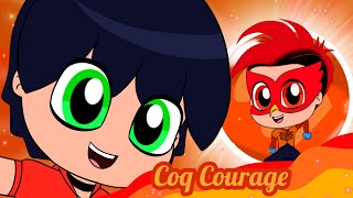 A Transformação do Coq Courage Chibi Fan Animation Miraculous LadyBug Season 4 [upl. by Ayot]