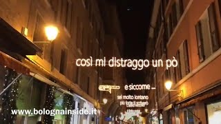 Le luminarie a Bologna cantano quotCaro amico ti scrivoquot di Lucio Dalla [upl. by Krisha749]