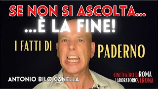 Paderno Se non si ascoltaè la fine di tutto [upl. by Redd]