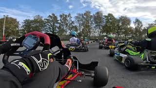 Onboard Heat 2 Rotax Max Senior  De Landsard Round 5  Kart4Fun Championship 2023 [upl. by Kciv690]