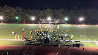 Morris Knolls GOLDEN Eagle Marching Band  10102024  HOME GAME AT NIGHT 🤯🤯🤯 [upl. by Olsson123]