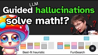 LLM hallucinations discover new math solutions  FunSearch explained [upl. by Yesor]