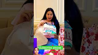 Birthday gift minivlog makeup gift birthday unboxing ytshorts trending funny trending love [upl. by Rolanda]