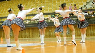 Mażoretki Finezja  Wschowa  mace mini formation  Majorettes  Tarnobrzeg [upl. by Orrin889]