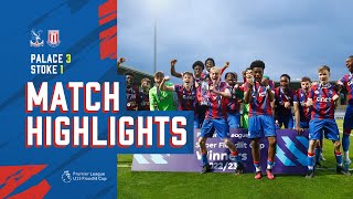 U15 Floodlit Cup Final Highlights Crystal Palace 31 Stoke City [upl. by Nitza]